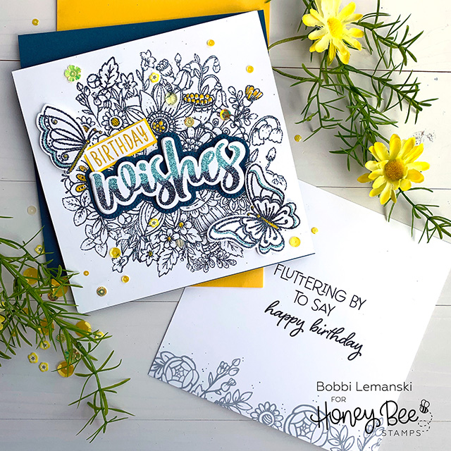 Something Sparkly and New At Honey Bee Stamps!