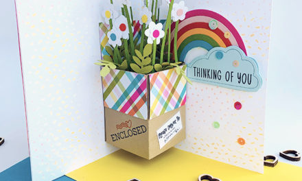 Bouquet in a Box Pop-Out Greeting