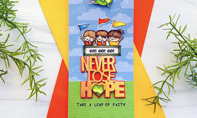 Never Lose Hope by Penguin Palace Stamps