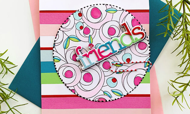 It’s DIEcember at Simon Says Stamp – Friends Card