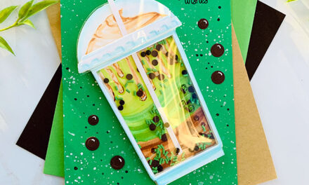 National Bubble Tea Day Hop with Trinity Stamps and Coffee Loving Cardmakers!