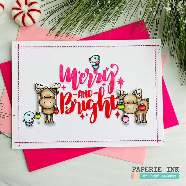Merry and Bright by Paperie Ink