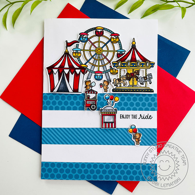 A Country Carnival Card
