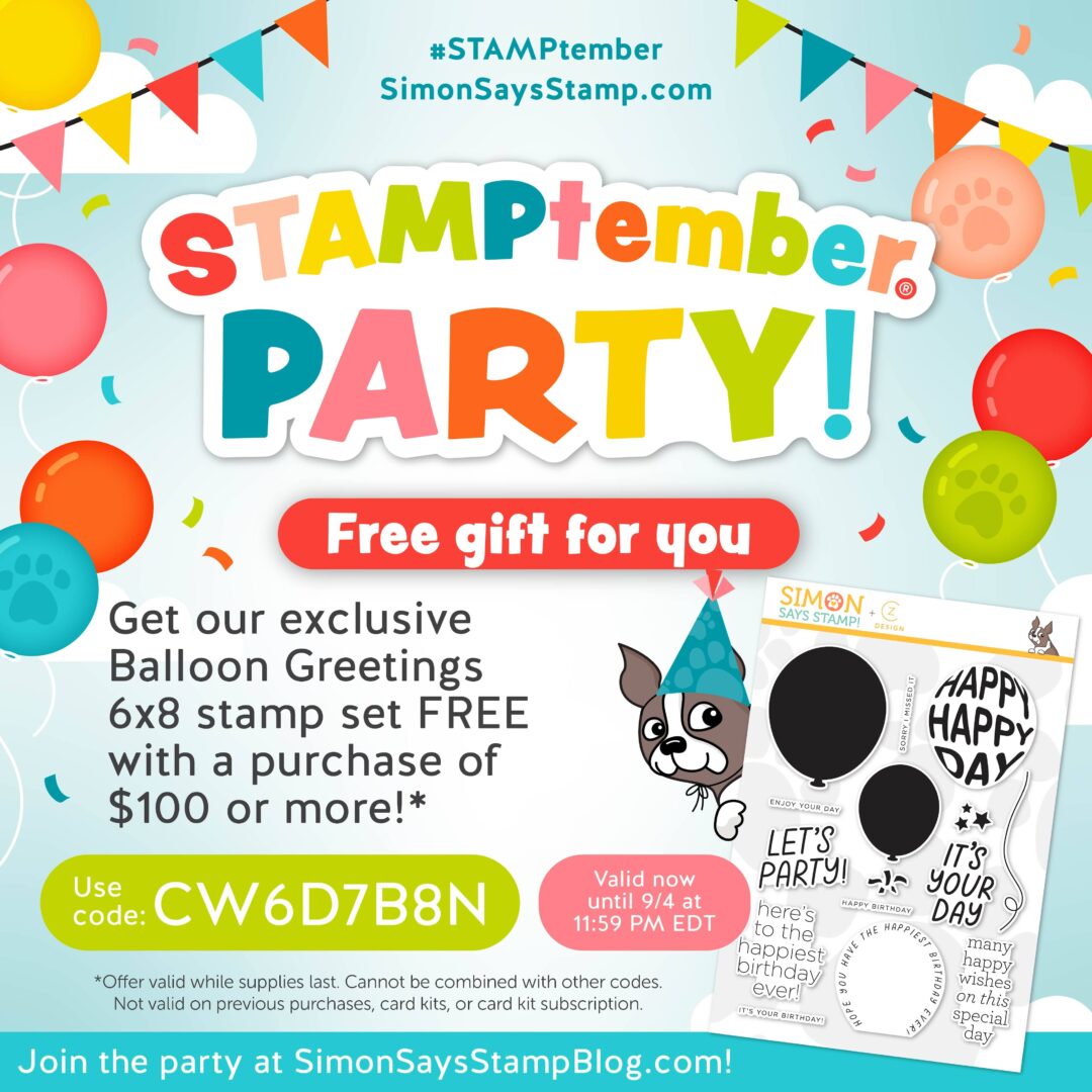 It's A STAMPtember Party at Simon Says Stamp! | Bobbi Hart♡Design