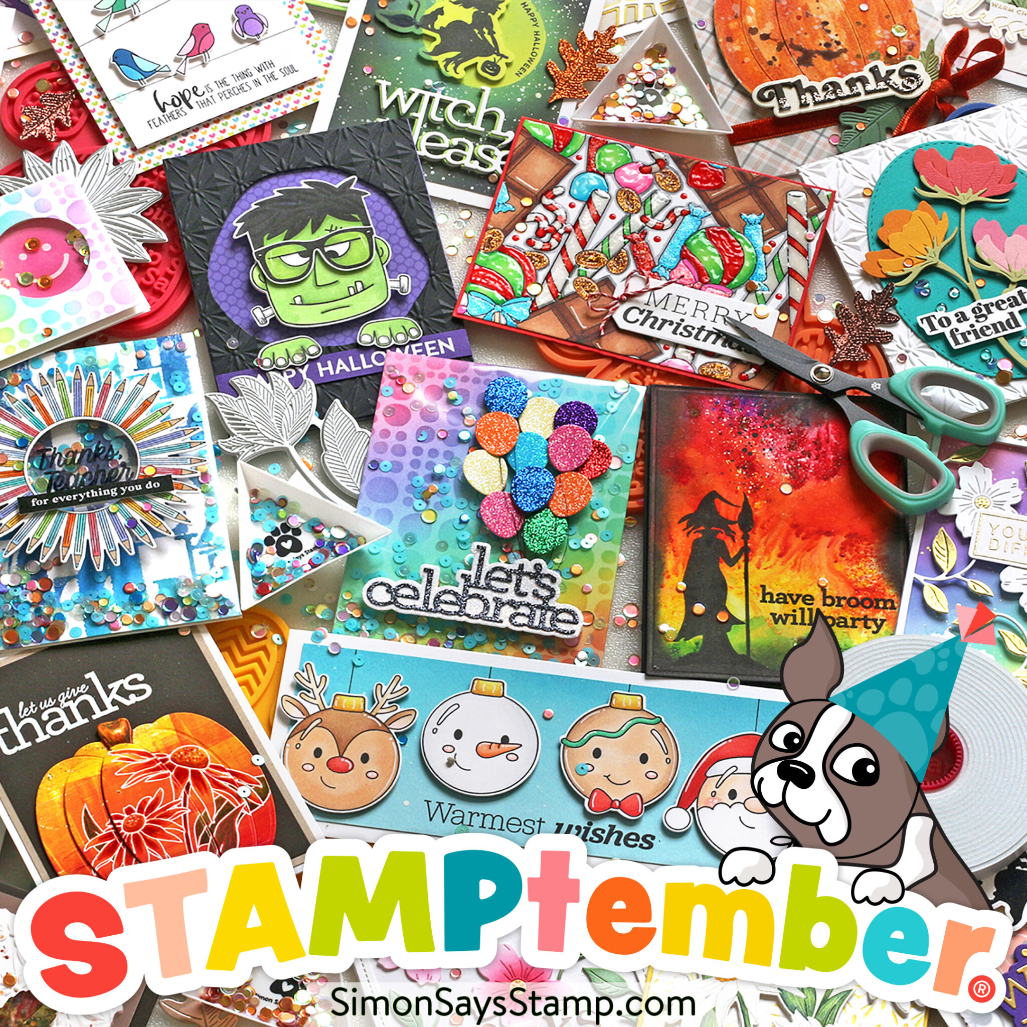 It's A STAMPtember Party at Simon Says Stamp! | Bobbi Hart♡Design