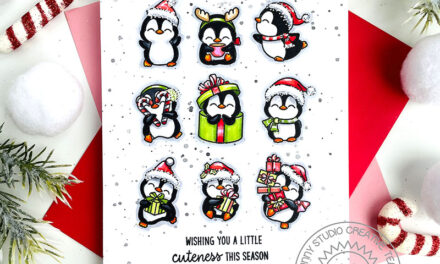 Cuteness Overload With Penguin Party by Sunny Studio Stamps