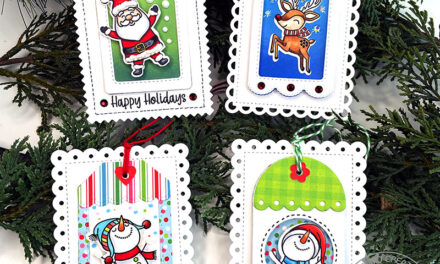 Mini Mats and Tags for the Holidays