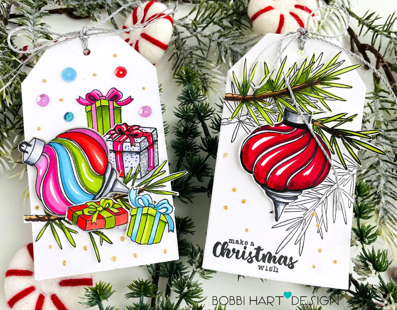Magical Tags using Magical Christmas by Simon Says Stamp