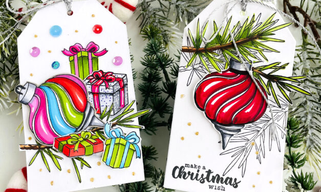 Magical Tags using Magical Christmas by Simon Says Stamp