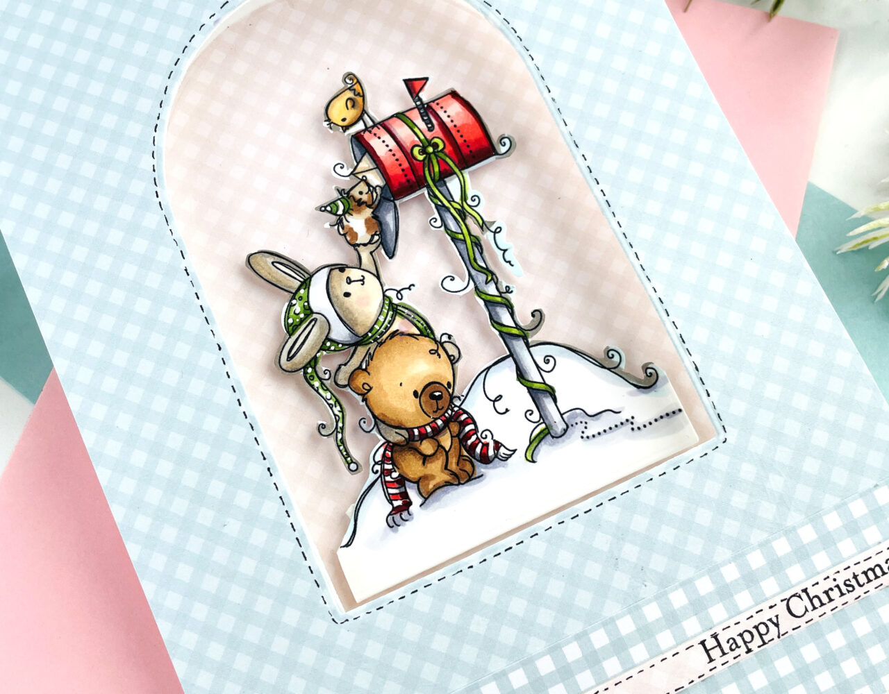 A little Holiday Joy by RAM Stamps