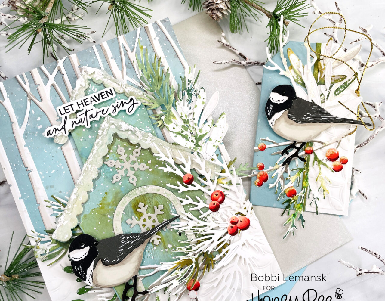 Let Nature Sing Card and Gift Tag