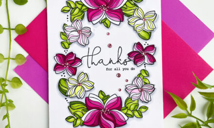 Swoopy Flowers by Simon Says Stamp