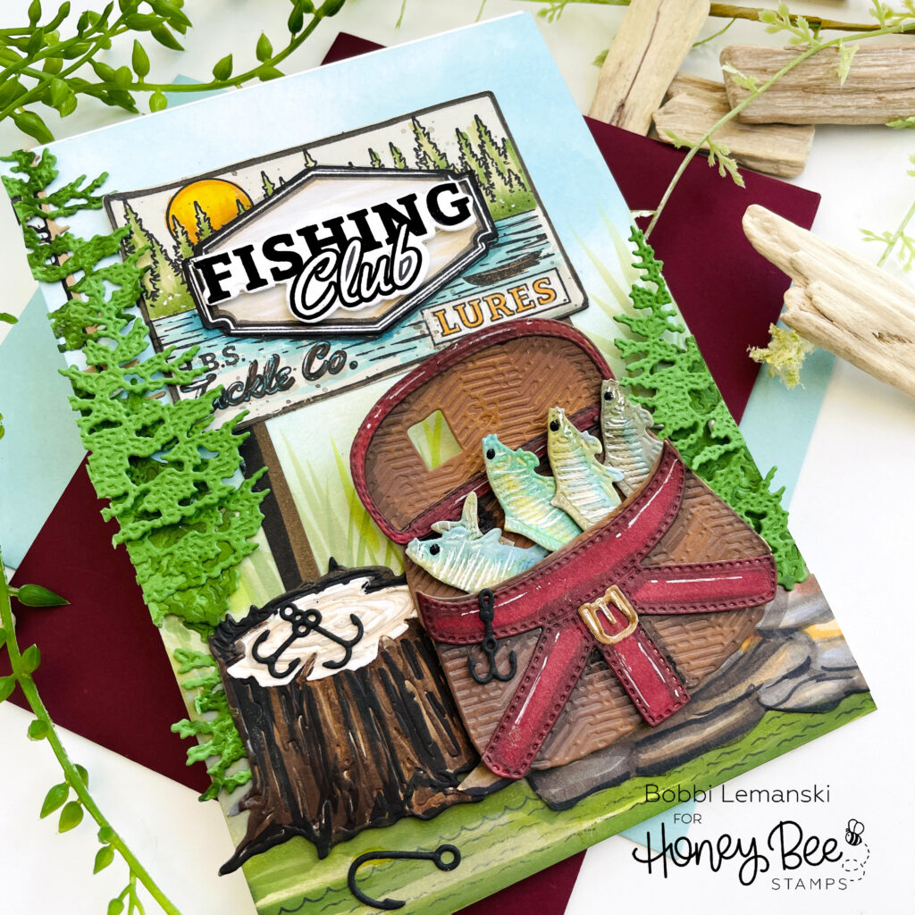 Fishing Club by Honey Bee Stamps