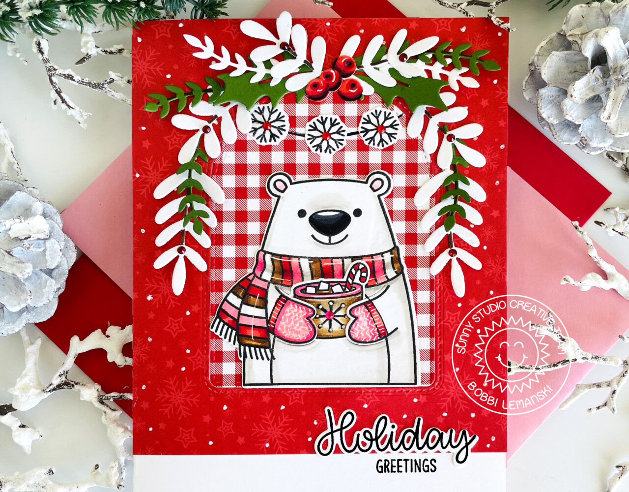 Holiday Hugs by Sunny Studio Stamps