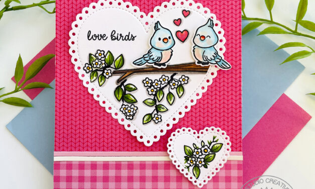 Love Birds by Sunny Studio Stamps