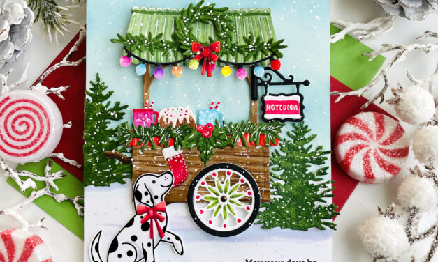 A Merry Little Cart by Honey Bee Stamps
