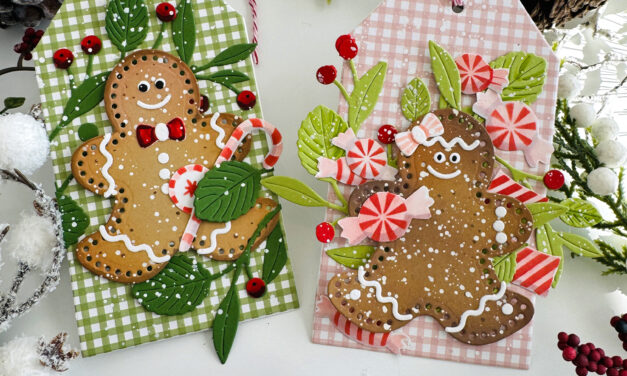 Festive Fun Gingerbread Tags by Simon Says Stamp