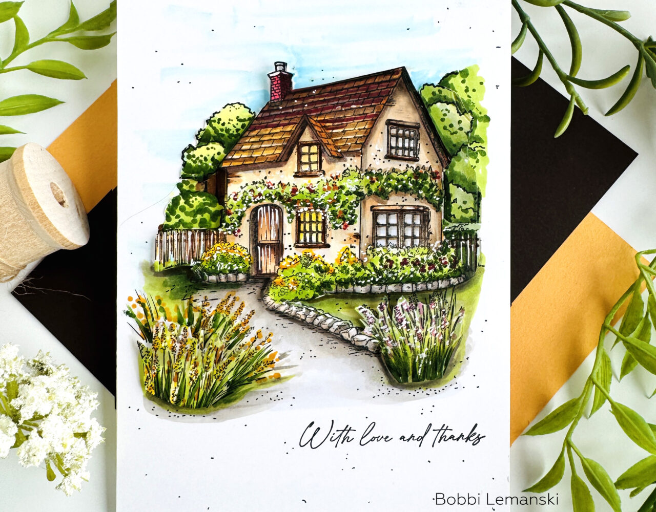 Honey Bee Stamps Cottage Countryside Instagram Hop
