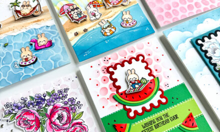 Alex Syberia Designs August Release: Happy Cuties and Peony Corners | Giveaway
